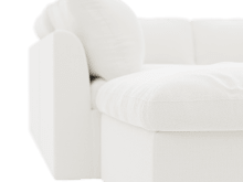 Retreat Tribute Ice Modular Sofa - 6 Seater LAF Terminal color Tribute Ice