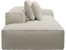 Riley Toorak Pearl Modular Sofa - 1x Arm, 1x Armless, 1x Left Terminal color Toorak Pearl