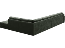 Monica Muse Forest Sofa - 6 Seater RAF Terminal color Muse Forest