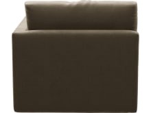 Haven Tribute Walnut Right Arm Facing Chaise Module color Tribute Walnut