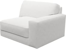 Monica Noa Fog Right Arm Facing Chair Module color Noa Fog