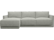 Haven Apt Toorak Pebble Chaise Sofa color Toorak Pebble