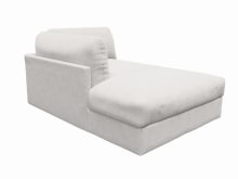 Finley Avon Mineral Left Arm Facing Chaise Module color Avon Mineral