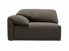 Clarence Muse Mink 2 Seat Left Arm Facing Sofa Module color Muse Mink
