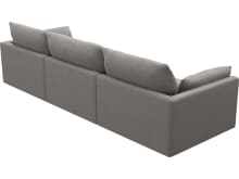 Willow Boucle Pumice Modular Sofa - 3 Seater color Boucle Pumice