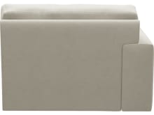 Monica Muse Flax Left Arm Facing Chair Module color Muse Flax