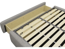 Lucy Drawer Bed Isla Soft Grey color Isla Soft Grey