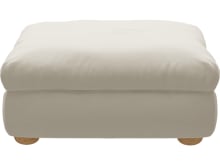 Tully Alpine Mist Ottoman color Alpine Mist