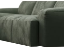 Copenhagen Muse Forest Chaise Sofa - 3 Seater color Muse Forest