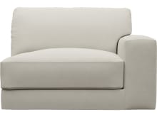 Monica Toorak Pearl Right Arm Facing Chair Module color Toorak Pearl