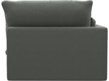 Willow Tribute Storm 1 Seat Left Arm Facing Sofa Module color Tribute Storm