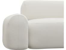 Beckett Tribute Shell Modular Sofa - 3 Seater color Tribute Shell