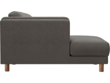 Hayes Isla Soft Grey Chaise Sofa - 3 Seater color Isla Soft Grey
