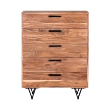 Tula Tallboy - 5 Drawer color Brown