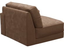 Monica Tribute Chestnut Right Arm Facing Chair Module color Tribute Chestnut
