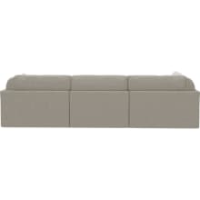Finley Boucle Ivory Modular Sofa - 5 Seater LAF Terminal color Boucle Ivory