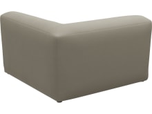 Copenhagen Plaza Natural Wedge Corner Chair Sofa Module color Plaza Natural