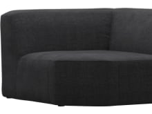 Copenhagen Plaza Flint Grey Wedge Corner Chair Sofa Module color Plaza Flint Grey