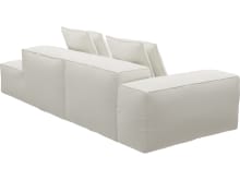 Riley Tribute Shell Modular Sofa - 1x Arm, 1x Armless, 1x Right Terminal color Tribute Shell