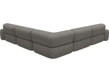 Beckett Isla Soft Grey Modular Corner Sofa - 7 Piece color Isla Soft Grey