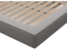 Riley Bed Frame View Steel color View Steel