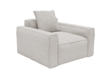 Riley Apt Avon Mineral Armchair color Avon Mineral