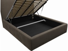 Willow Gas Lift Bed Muse Mink color Muse Mink