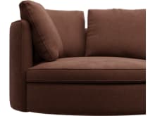 Adore Muse Rust Swivel Chair color Muse Rust