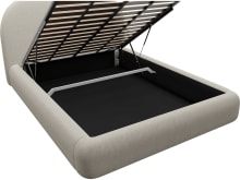 Capri Gas Lift Bed Noa Desert color Noa Desert