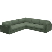 Finley Tribute Dark Jade Corner Sofa - 5 Seater color Tribute Dark Jade