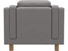 Hayes View Steel Armchair color View Steel