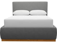 Haven Dark Gas Lift Bed Maya Flint color Maya Flint