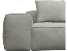 Riley Toorak Pebble Modular Sofa - 3 Seater color Toorak Pebble