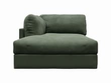 Finley Muse Forest Left Arm Facing Chaise Module color Muse Forest