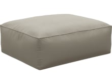 Riley Plaza Natural Modular Big Ottoman color Plaza Natural