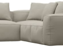 Riley Plaza Natural Modular Sofa - Arm, 2x Armless, Corner, Left Terminal color Plaza Natural