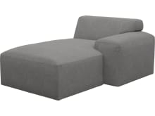 Copenhagen California Slate Right Arm Facing Chaise Module color California Slate