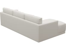 Haven Apt Tribute Ice Chaise Sofa color Tribute Ice