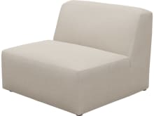 Copenhagen Santa Fe Sand Armless Chair Sofa Module color Santa Fe Sand