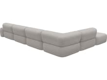 Beckett Avon Mineral Modular Sofa - 7 Piece color Avon Mineral