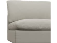 Willow California Ivory Armless Sofa Module color California Ivory