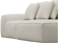 Riley Toorak Pearl Modular Sofa - 1x Arm, 1x Armless, 1x Right Terminal color Toorak Pearl