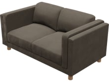 Hayes Muse Mink Sofa - 2 Seater color Muse Mink