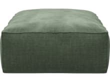 Riley Tribute Dark Jade Modular Big Ottoman color Tribute Dark Jade