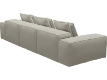 Riley California Ivory Modular Sofa - 3 Seater color California Ivory