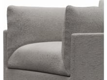 Finley Boucle Pumice Armchair color Boucle Pumice