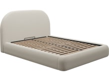 Capri Gas Lift Bed Toorak Pearl color Toorak Pearl