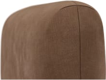 Beckett Tribute Chestnut Sofa Module Armrest color Tribute Chestnut
