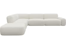 Beckett Tribute Shell Modular Sofa - 6 Piece color Tribute Shell