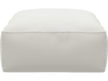 Riley Toorak Pearl Modular Big Ottoman color Toorak Pearl